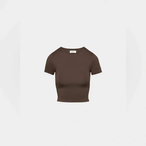 Aritzia Original Contour Crew Waist T-shirt - NWT - Picture 1 of 6